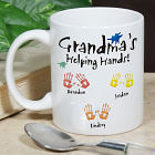 Helping Hands Personalized Ceramic Coffee Mug